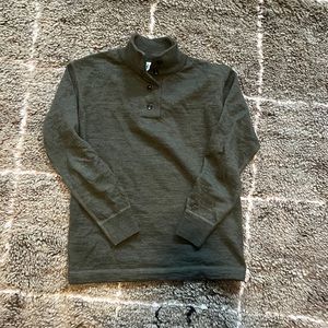 Margaret Howell olive green Polo sweater M